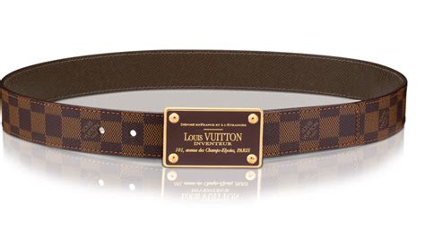 louis vuitton inventeur belt|louis vuitton damier graphite belt.